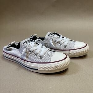 Converse All Stars Sneaker Size 5 Slip On Shoe Wheat White 561753F Shoreline